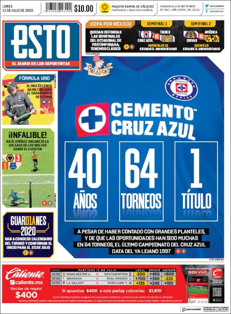 Portada de Esto (México)