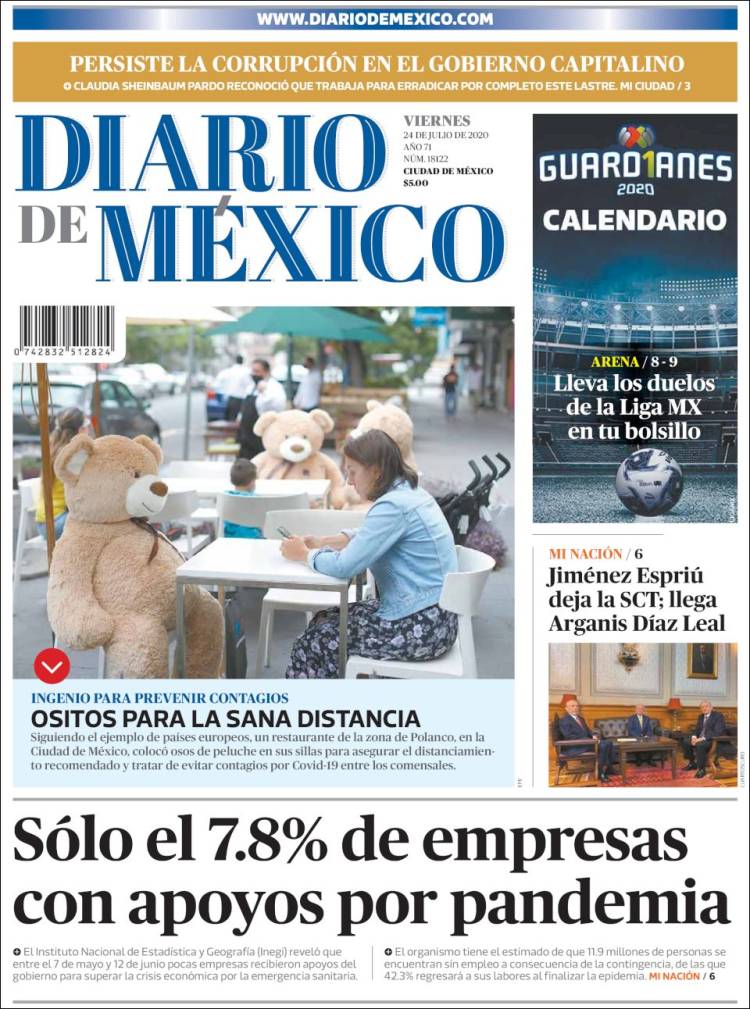 Periódico Diario De México México Periódicos De México Toda La Prensa De Hoy 6173