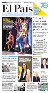 Portada de El País - Cali (Colombie)
