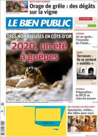 Portada de Le Bien Public (Francia)