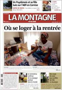 Portada de La Montagne (Francia)