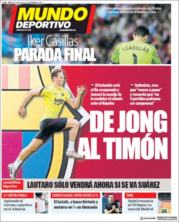 Portada de Mundo Atlético (España)