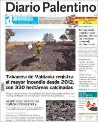 Portada de Diario Palentino (España)