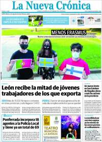 Portada de La Nueva Crónica (España)