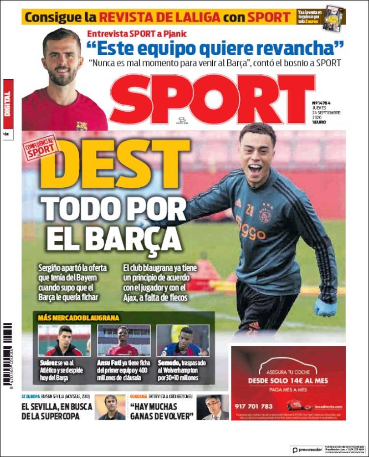 Portada de Sport (España)