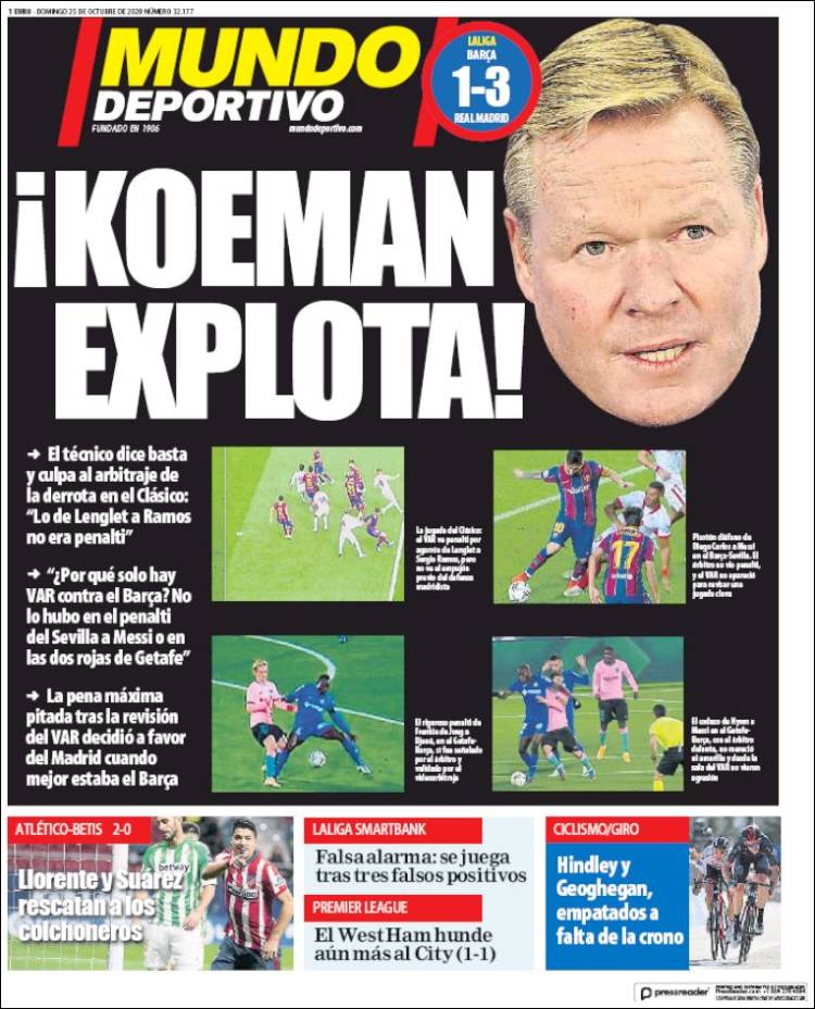 Portada de Mundo Atlético (España)