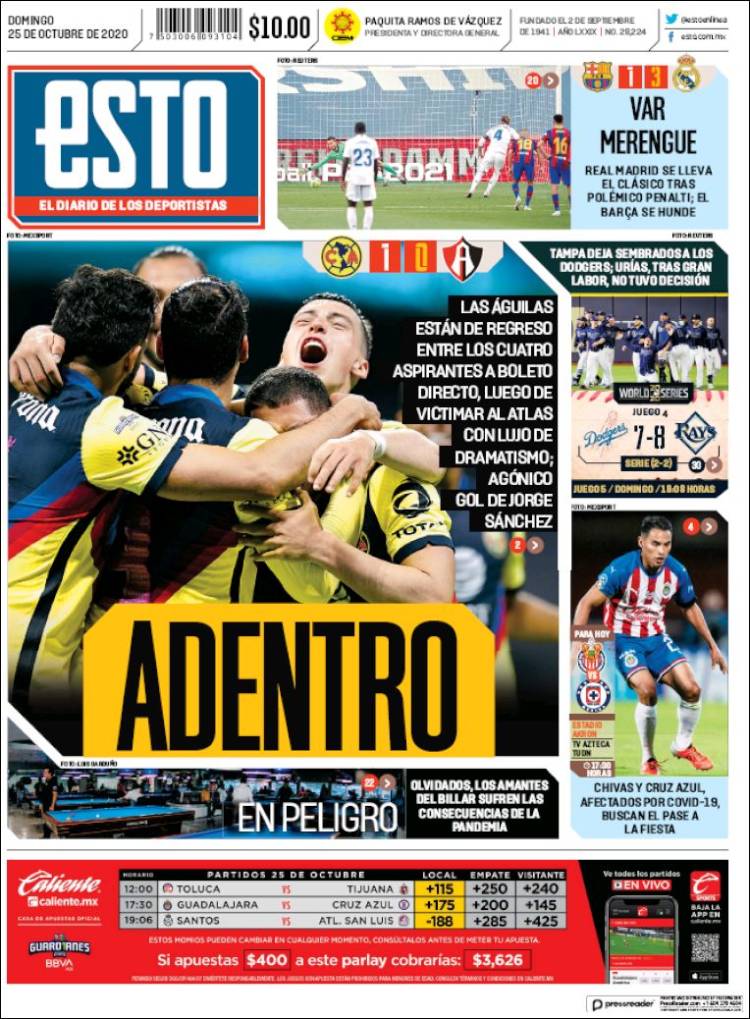 Portada de Esto (México)