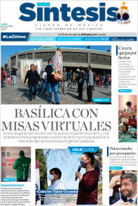 Portada de Síntesis Nacional (México)