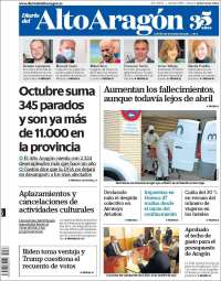 Portada de Diario del AltoAragón (España)