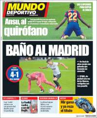 Portada de El Mundo Deportivo (España)