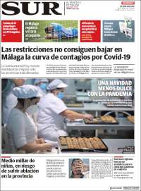 Portada de Diario el Sur (Spain)