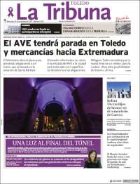 Portada de La Tribuna de Toledo (España)