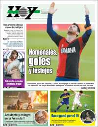 Portada de Diario Hoy (Argentina)