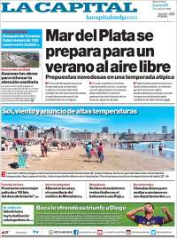 Portada de Diario La Capital - Mar del Plata (Argentina)