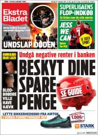 Portada de Ekstra Bladet (Dinamarca)