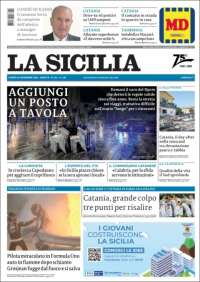 Portada de La Sicilia (Italia)