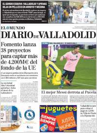 Portada de Diario de Valladolid (España)