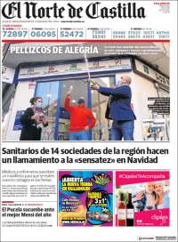 Portada de Norte de Castilla - Valladolid (España)