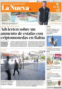 Portada de La Nueva Provincia (Argentina)