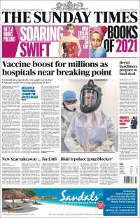 Portada de The Times (Reino Unido)