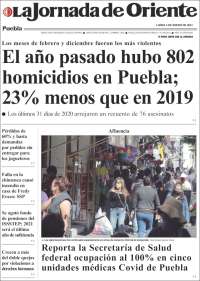La Jornada de Oriente - Puebla