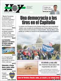 Portada de Diario Hoy (Argentine)