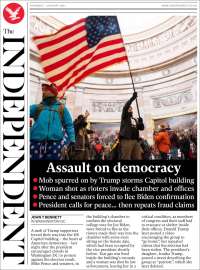 Portada de The Independent (United Kingdom)