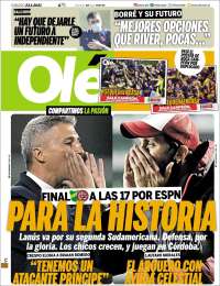 Portada de Olé (Argentine)