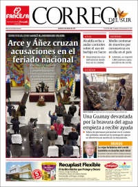 Portada de Correo Sur (Bolivie)