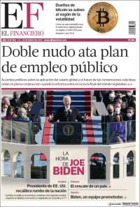 Portada de El Financiero (Costa Rica)