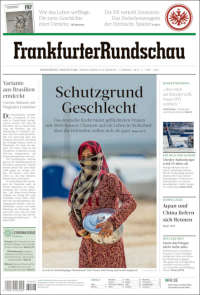 Portada de Frankfurter Rundschau (Allemagne)