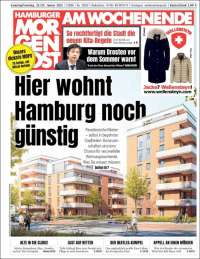 Portada de Hamburger Morgenpost  (Alemania)