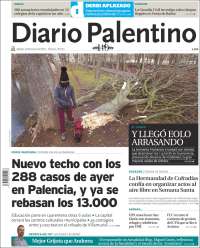 Portada de Diario Palentino (España)