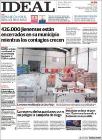 Portada de El Ideal de Jaén (España)