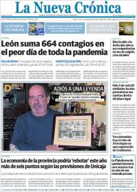 Portada de La Nueva Crónica (España)