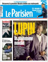 Portada de Le Parisien (France)