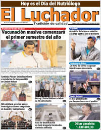 Portada de El Luchador (Venezuela)