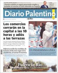 Portada de Diario Palentino (Espagne)