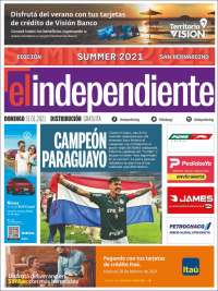 Portada de El Independiente (Paraguay)