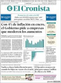 Portada de El Cronista Comercial (Argentina)