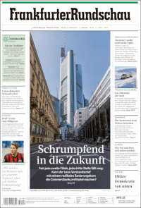 Portada de Frankfurter Rundschau (Germany)