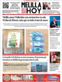 Portada de Melilla Hoy (España)