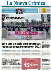 Portada de La Nueva Crónica (España)