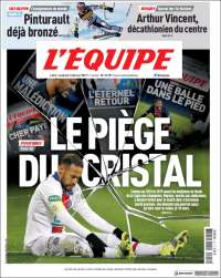 Portada de L'Equipe (Francia)