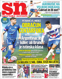 Portada de Sportske Novosti (Croatia)