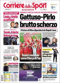 Portada de Corriere dello Sport (Italie)