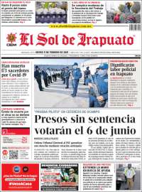 Portada de El Sol de Irapuato (Mexique)