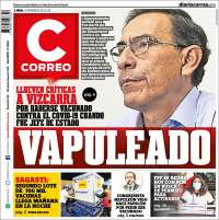 Portada de Diario Correo (Perú)