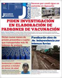 Portada de Diario Jornada (Perú)