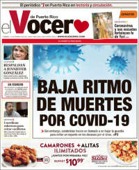 Portada de Vocero (Puerto Rico)